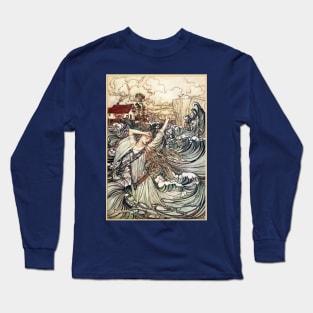 Undine - Arthur Rackham Long Sleeve T-Shirt